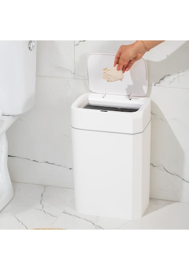 Porsima Me02 Sensörlü 18 Lt Çöp Kutusu Banyo Mutfak Çöp Kovası