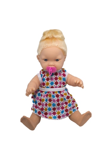 Ağlayan Bebek Oyuncak Et Bebek Emzikli 35 Cm
