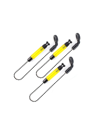Yaozixa Avcılar İçin Sarı B2024-20g Avrupa Stili Balık Alarmı: Yumuşak Zincirli Sallanabilir, Flaş Işıkli Ve Dayanıklı Tesisat Seti