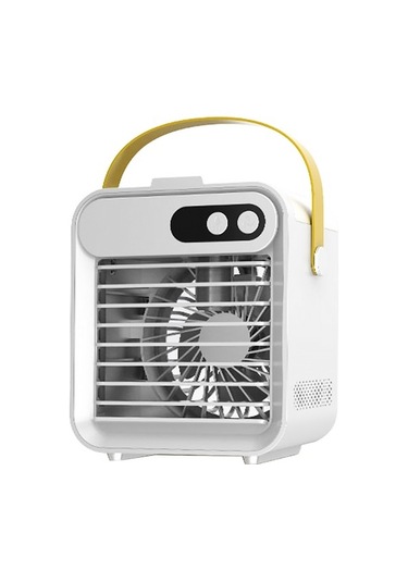 Telefon Tutucu İle Klima Fanı Ayna Soğutma Hava Soğutucu 2309 Beyaz