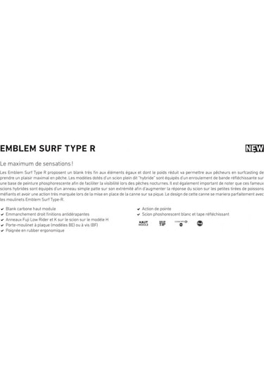 Daiwa Emblem S Type R 420cm 100-225gr 3p Surf Olta Kamışı Hybri