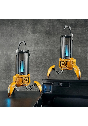 Gravastar Süpernova 25w Bluetooth Hoparlör, Taşınabilir Stereo Ses Bombası, Rgb Işıklı, 2 Adet, Sarı