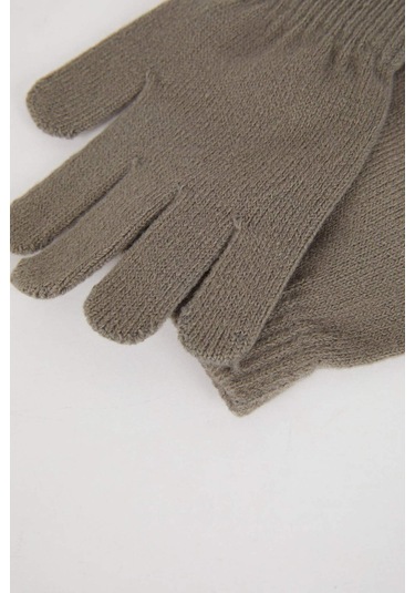 Defacto Kız Çocuk 2li Triko Eldiven C8147a824wnpr46 Mor