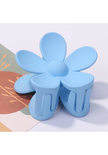 Jeemson 6'lı Büyük Çiçek Desenli Saç Klipsi - Kadınlar İçin Arkadan Tutucu, Modern Ve Şık Saç Aksesuarı Farklı Renk Seçenekleri