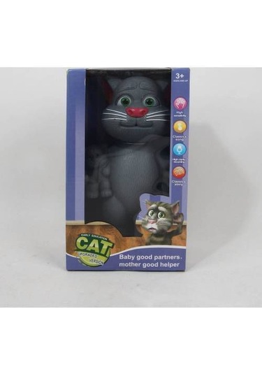 Konuşan Ses Kaydeden Müzikli 23 Cm Kedi