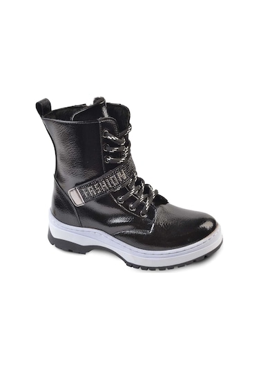 Kaptan Junior Kız Çocuk Botu Frydk 432-436 Siyah