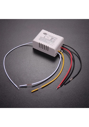 Dofolink 220v İki Yollu Uzaktan Kumanda Anahtarı - Aydınlatma Cihazlarını Ayrı Ayrı Kontrol Et - Kolay Kurulum - 30m Mesafe