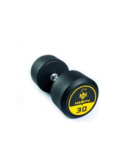 Hasgym 30 Kg Kauçuk Kaplı Profesyonel Olimpik Dumbbell Dambıl
