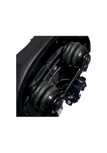 Geniş Yaylı Yumuşak Bisiklet Sele 25 x 22 CM - Çok Renkli