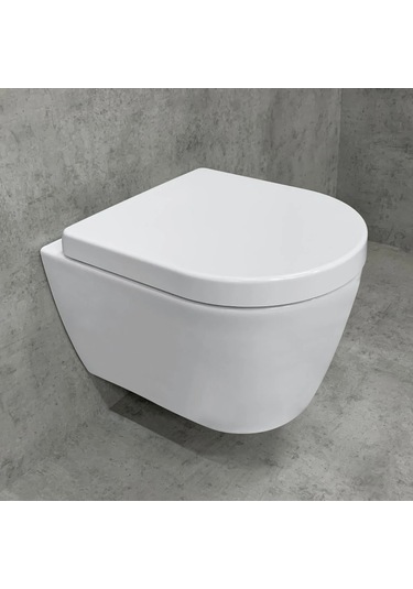 Duravit Me By Starck Kanalsız Asma Klozet, Kompakt, Beyaz, 2530390075 Beyaz