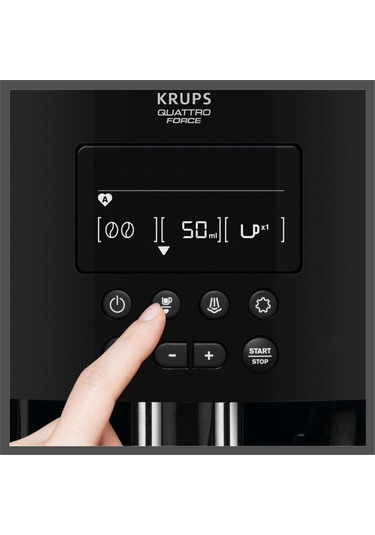 Krups Arabica LCD Black EA817010 Tam Otomatik Kahve Makinesi