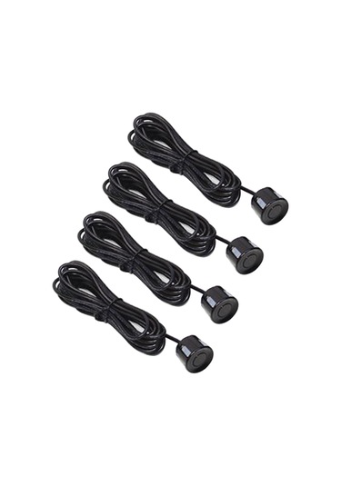 Moveevo Araba Park Etme Geri Vites Radar Sistemi, 4 Sensörlü Ultrasonik Ses Uyarı, 0.3-2.0m Algılama Mesafesi, Kolay Kurulum