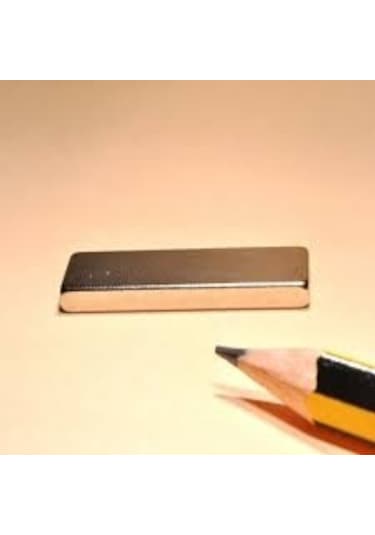 40 X 10 X 3 Mm Köşeli Neodyum Mıknatıs - 2 Adet