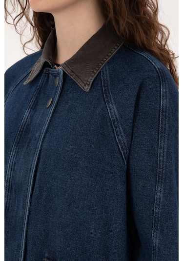 U.s. Polo Assn. Kadın Koyu Mavi Gömlek Jean 50309434-dn0023 Dark Blue