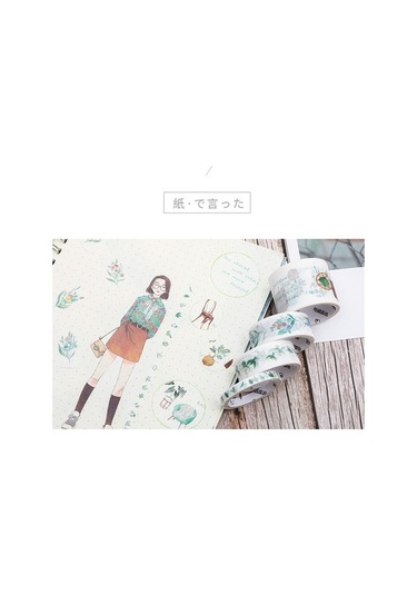 Pazly 4 Rulo 3 Genişlik Washi Bant Seti - Dekoratif Maskeleme Bandı El Sanatları İçin: Scrapbooking, Planlayıcı, Hediye