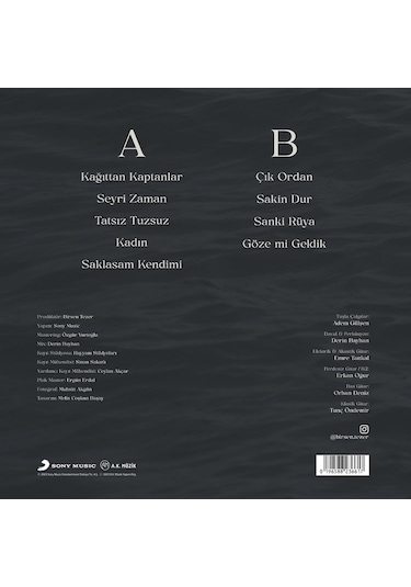 Birsen Tezer - Kağıttan Kaptanlar Plak