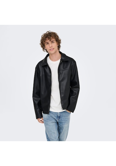 Only & Sons Jack Erkek Siyah Ceket 22034713-b Siyah