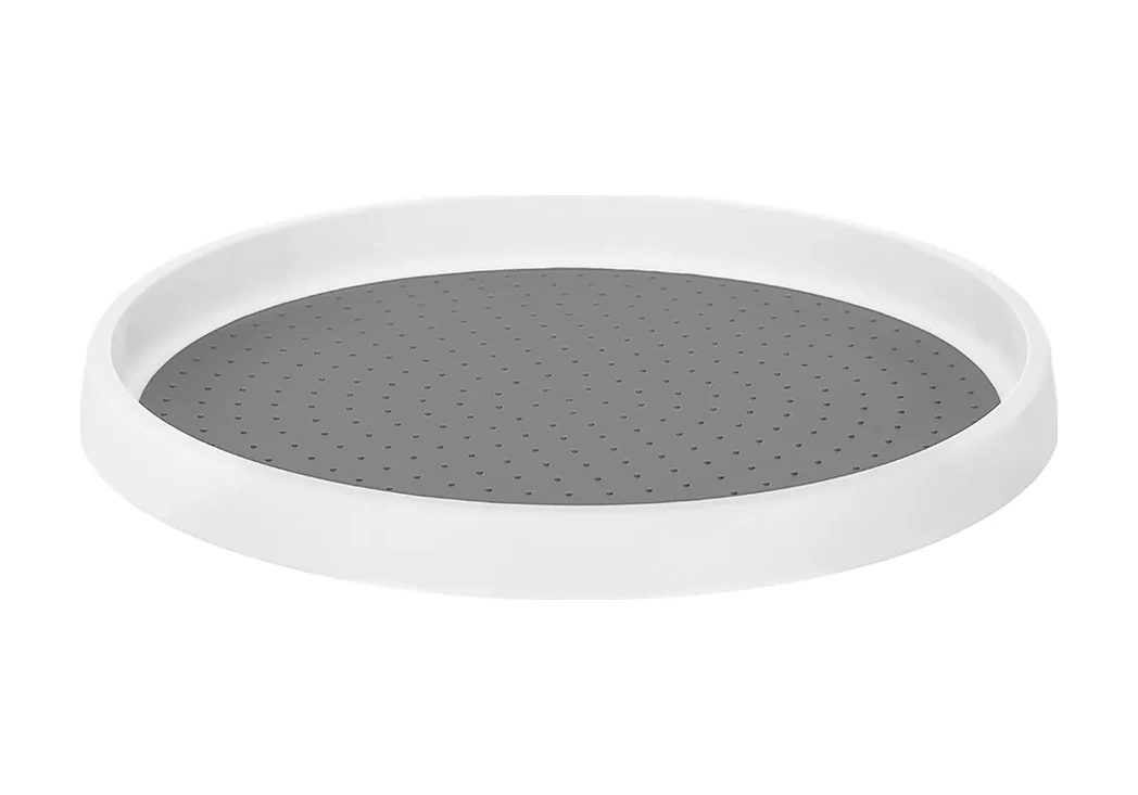 Elan Gallery Döner Yuvarlak Ayaklık, 30,5x30,5x3,5 Cm 299468188 Beyaz