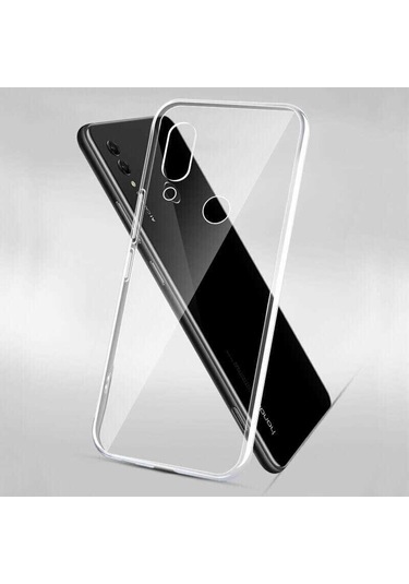Xiaomi Redmi Note 7 Kılıf Lüx Şeffaf Silikon Kılıf