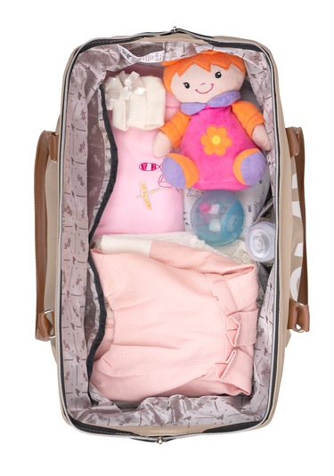 Just For Baby Anne Bebek Bakım Ve Kadın Çantası Bej