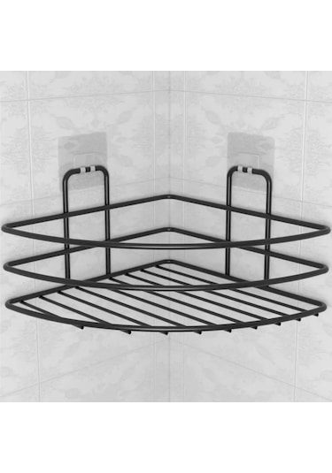 River World Yapışkanlı Köşe Banyo Şampuanlık Kendinden Yapışkanlı Çok Renkli