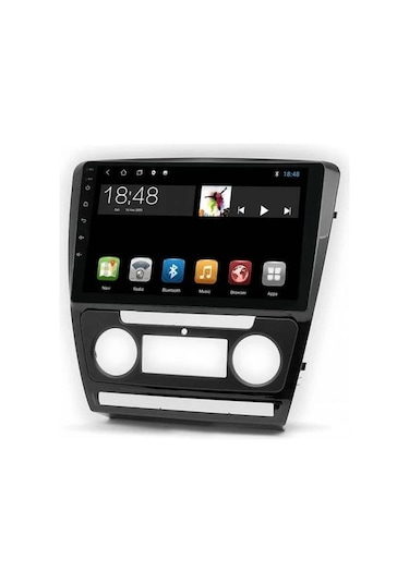 Skoda Octavia 2007-2014 Model Uyumlu 8gb Ram 128gb Hafıza Qled Carplay Android Auto 9"