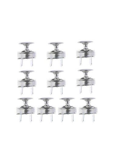 Ankatek Takım Metal Manyetik Dolıty Bağlantı 14mm-gümüş 10 Jg
