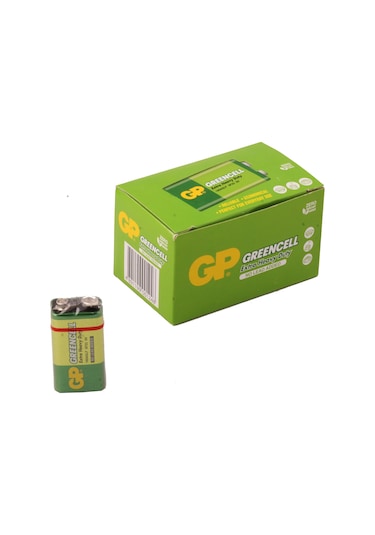 GP Greencell GP1604G-S1 Manganez 9V Pil 10'lu