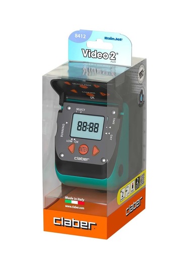 Claber 8412 Aquauno Video-2 Plus Su Zamanlayıcısı