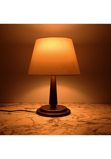 Panu Eskitme Gold Metal Abajur Altın