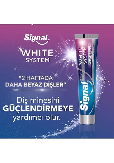 Signal White System Güçlü Beyazlık Diş Macunu 75 ML