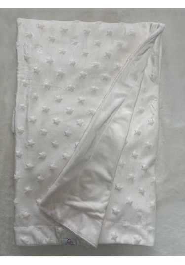 6432yıldızlı Fluffy Battaniye-ekru Ekru