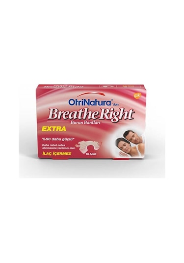 Breathe Right Ekstra Burun Bandı Normal Boy 10'lu