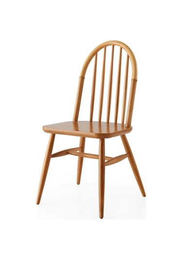 Rustica Classic Ahşap Yemek Sandalyesi Natürel