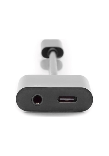 Dıgıtus Usb Type-c Adaptör / Type-c - Usb Type-c + 3,5 Mm Jak