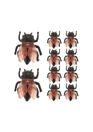 Plastik Heykel Masaüstü Süsü Ağustos Böceği Heykelciği Açık Bahçe