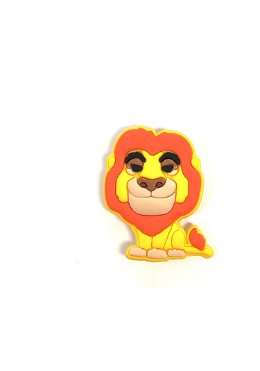 Crocs Terlik Süsü & Renkli Aksesuar Jibbitz Turuncu