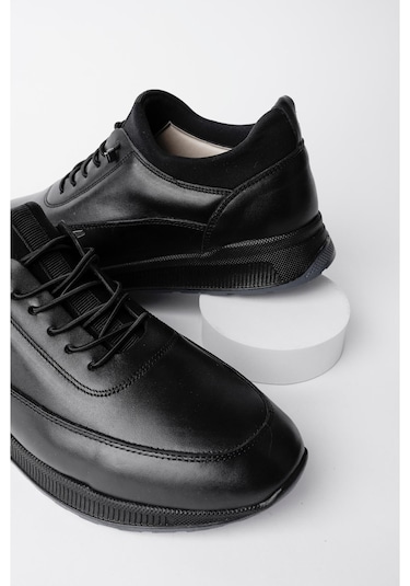 Muggo Fire Garantili Erkek Günlük Klasik Hakiki Deri Casual Rahat Ortopedik Ayakkabı 001