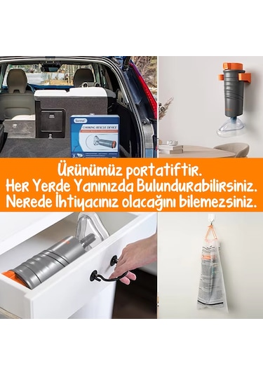 Safetypro Hemlik Heimlich Manevrası Pompası Otomatik Boğulma Lacivert