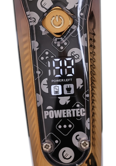 Powertec TR-5200 Wireless Şarjlı Profesyonel Saç Sakal Kesim  Makinesi