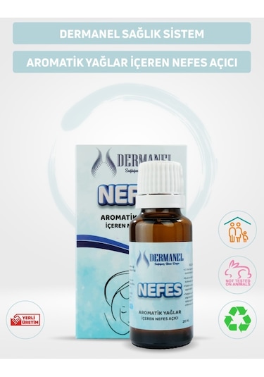 Dermanel Aromatik Yağlar İçeren Nefes Açıcı 20 ML