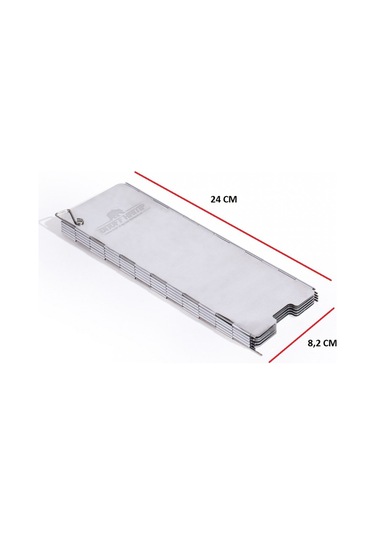 Doğada Kamp Mutfak Keyfi: Tüm Gereçler Bir Arada MK-2952-2 Açık Gri