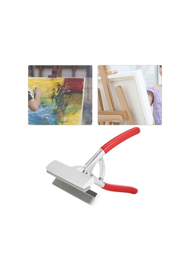 Jialan Tuval Pense Metal Geniş Çene Kelepçesi Yağlı Boya Tablo