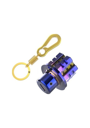 Pazly Yanmış Titanyum Seti Modifiye Life Genel Silgi Cnc Başlık Anahtarlık Aksesuarları +- Xc - Çok Amaçlı -