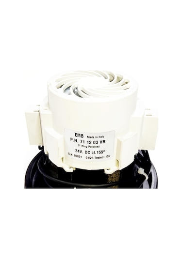 EMB İtalyan 24V(DC) 430W Çiftfan Yıkamalı Süpürge Motoru