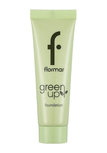 Flormar Yarı Mat Bitişli Su Bazlı Vegan Fondöten- Green Up Foundation-003 Ivory Nude-4251903322225