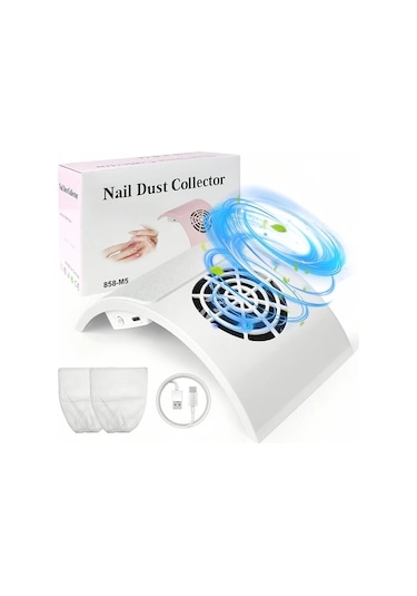 Willowhaven Beyaz 2 Yeniden Kullanilabilir Filtreli Tirmak Toz Toplayici Akrilik Tirmak Cilasi Emis Makinesi Salon Ev Manikur Seti Dusuk Gurultu