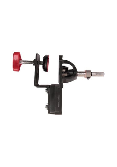 Mobilya Menteşe Yeri Açma Aparatı Pratik Kapak Menteşe Delme Yardımcısı Gri - Siyah