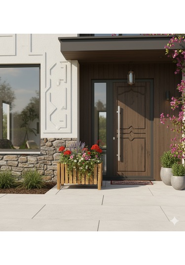 Ahşap Çiçeklik Saksılık 62 38 0 - 1 Kg