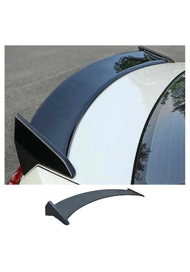 Toyota Corolla Trd Uyumlu Bagaj Üstü Spoiler Parlak Siyah Spoyler